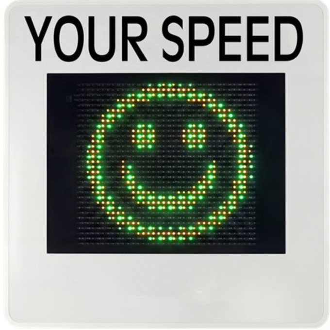 Radar preventiv afisare viteza – multicolor (3 LED-uri ), inregistrare date trafic Radar preventiv afisare viteza – multicolor (3 LED-uri ), inregistrare date trafic